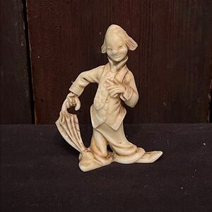 Vintage Clown Resin Depose Italy